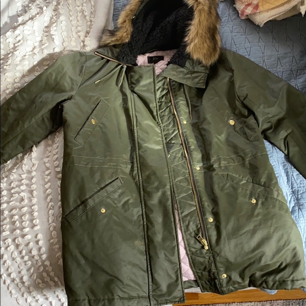 J.crew perfect winter parka